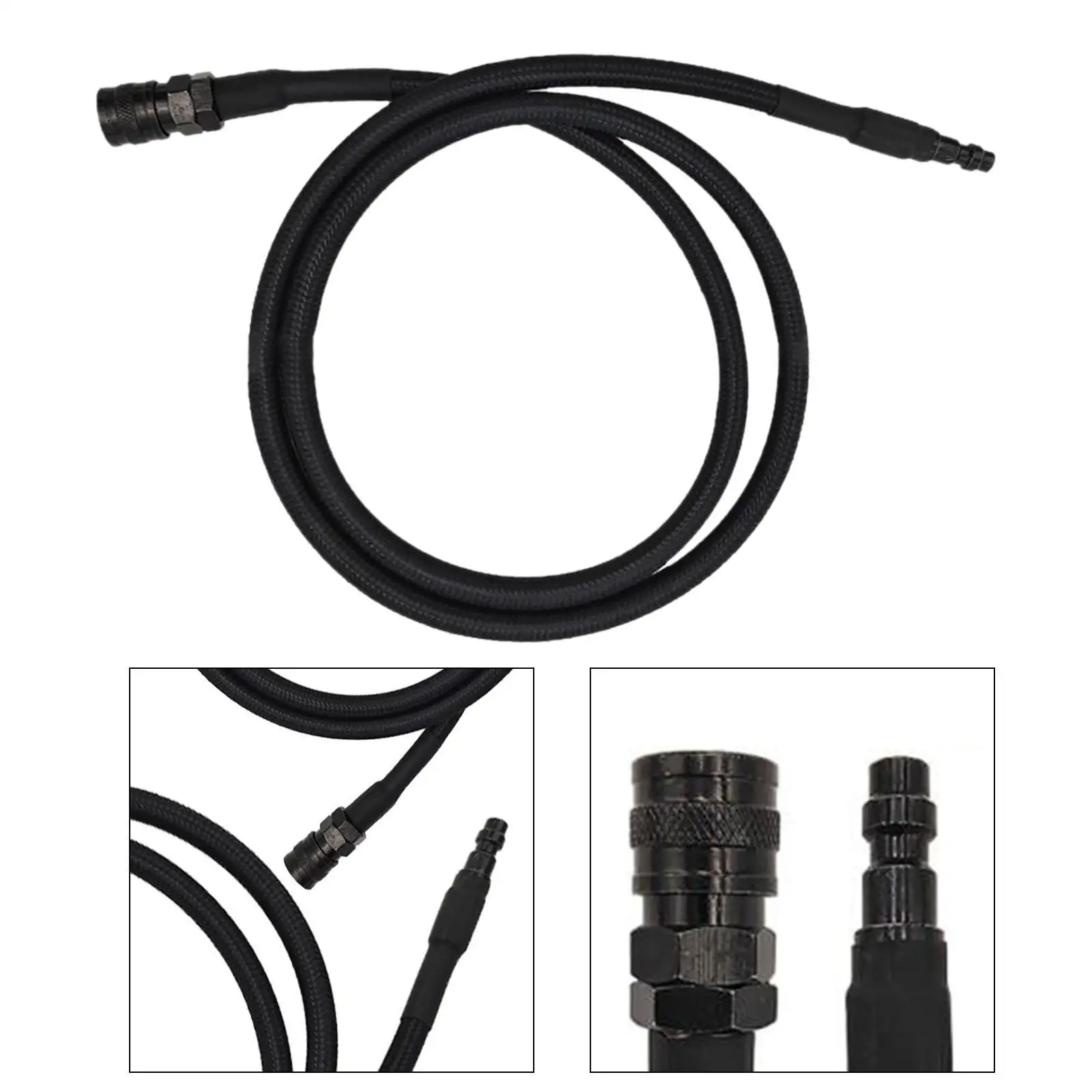 

Low Pressure Inflatable Tube 200PSI Flexible High Performance Air Hose Replacement Braided Inflatable Gas Line for Courtyards