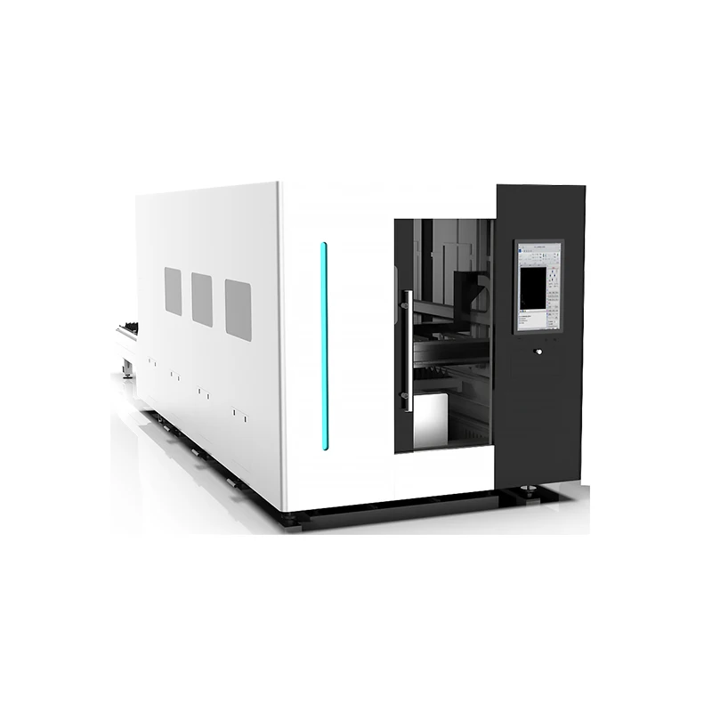 

Full Enclosed Exchange Table Laser Cutting Machine Stainless Steel Carbon Steel High Efficiency 1500W 2000W 3000W 6000W 12000W