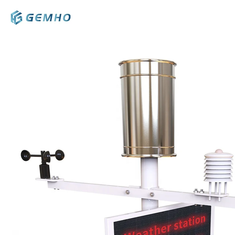 2025Smart Agriculture Weather Station Kit  New 7 in 1 Soil Sensor + Wind, Rain, Air Data + Solar Radiation