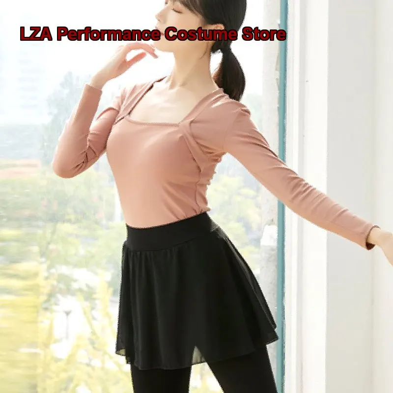 body-da-ballo-moderno-per-donne-adulte-in-puro-cotone-per-insegnanti-top-per-allenamento-di-danza-latina