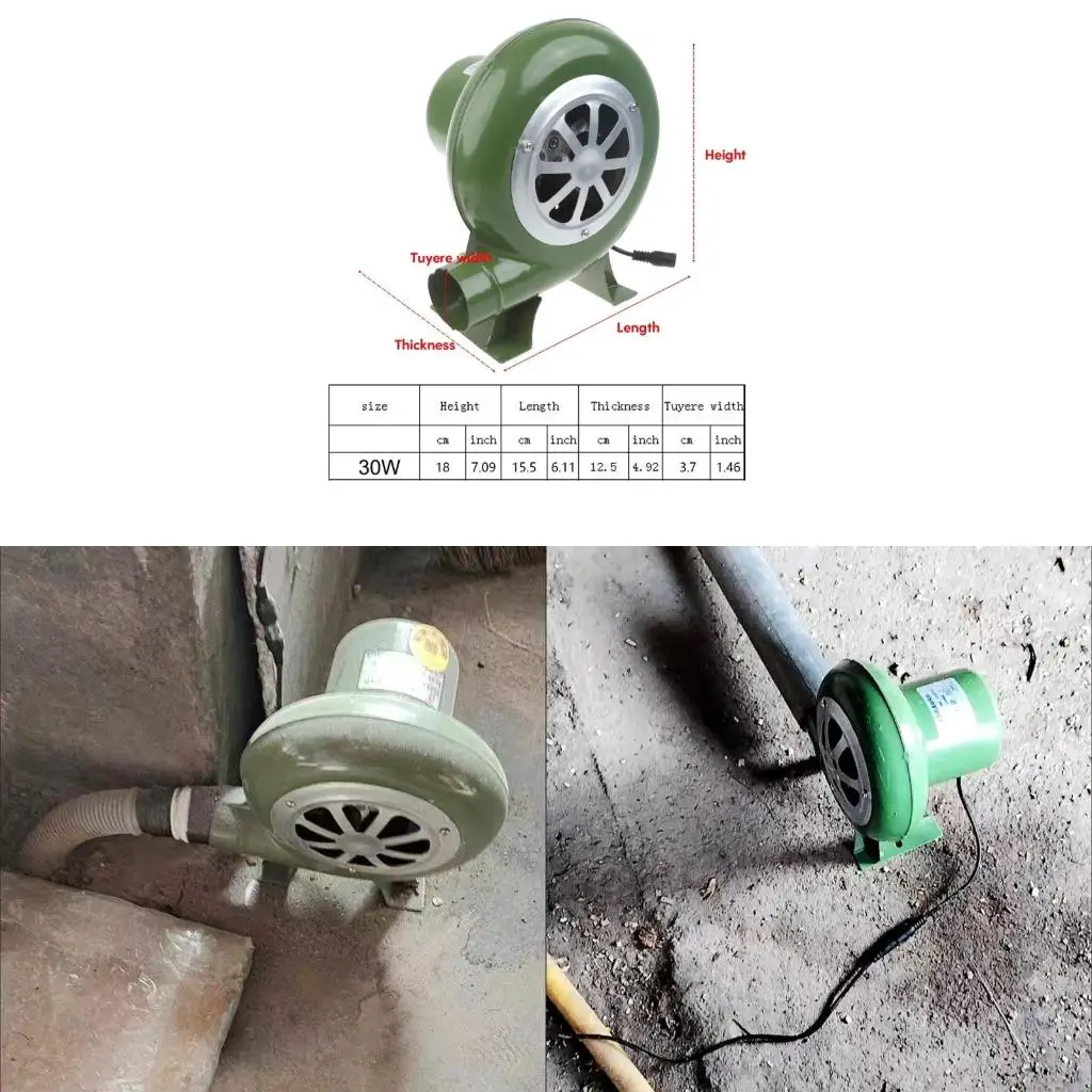 

Воздуходувка для барбекю DC12V Портативный легкий электрический вентилятор для барбекю на открытом воздухе