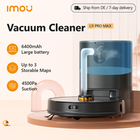 IMOU Vacuum Cleaner L11 Pro Max 6400mAh with Charging dock 4500Pa Suction Smart Home Appliance Multiple Maps Cleaning Machine