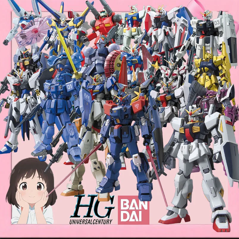 bandai-original-hguc-h192-freedom-revive-h193-gundam-mk-i-[aeug]-h194-[titans]-h195-qubeley-craft-marvels-assembly-gifts