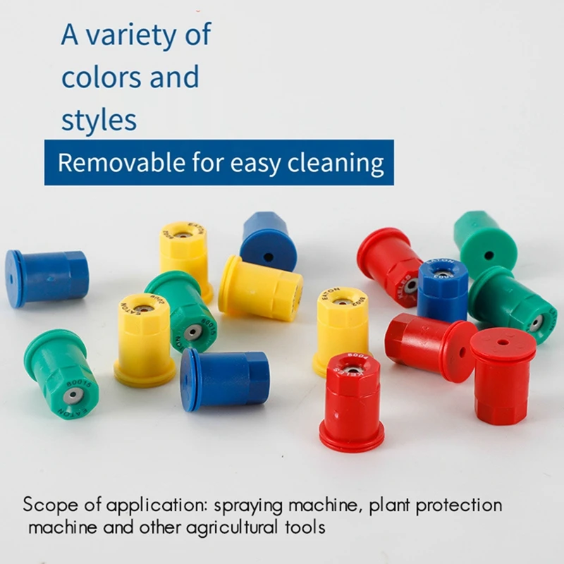 فوهة التفتيت الدائرية المقاومة للرياح عالية الضغط ، رأس البخاخ الزراعي ، بخاخ 80 درجة ، 30 ks