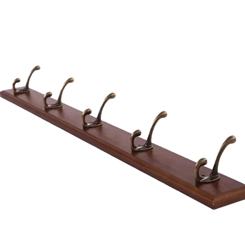 MOPHE-Solid Wood Wall Hanger Hook For Bedroom Doors, Eco-Friendly Coat Rack For Bedroom And Door