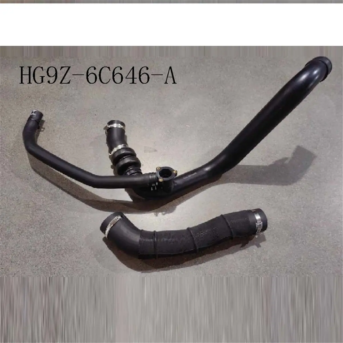 AMAW HG9Z6C646A Intercooler Hose Ventilation Ducts Cooler Pipe for Ford Fusion Lincoln MKZ17 MDO17 HG9Z-6C646-A