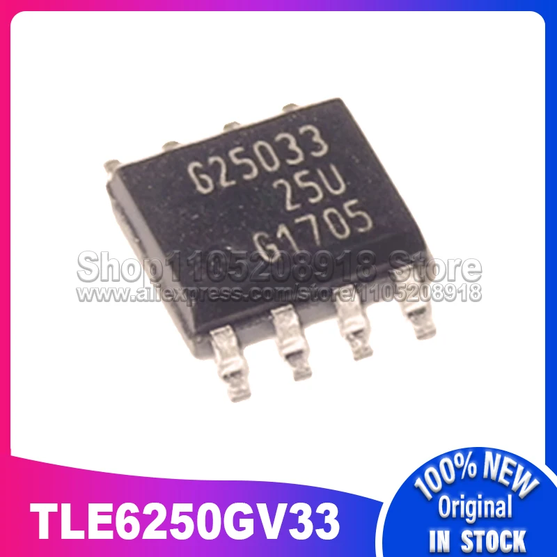 

5 шт./лот TLE6250GV33 625033 SOP8 100% новый спотовый запас