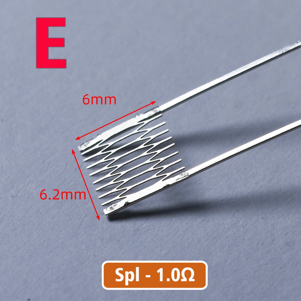 10 قطعة 1.0ohm شبكة المقاومة إعادة بناء سلك متعدد الحجم أداة إصلاح ثانوي