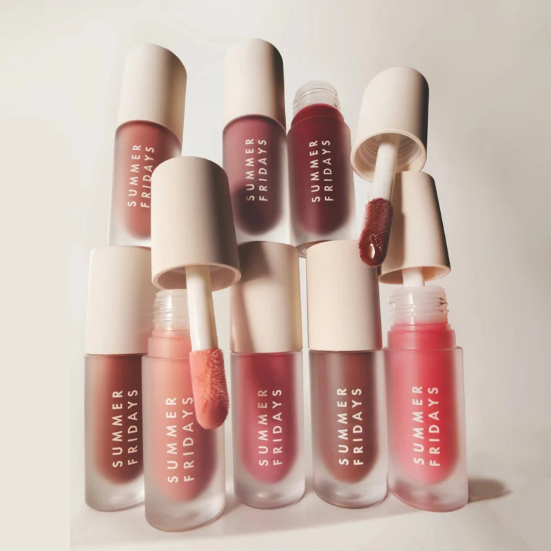 الصيف الجمعة بلسم الشفاه مرآة ترطيب ملمع الشفاه الشفاه الفانيليا الوردي السكر القهوة كعكة رائحة أحمر الشفاه ماكياج الزيت الشفاف #2