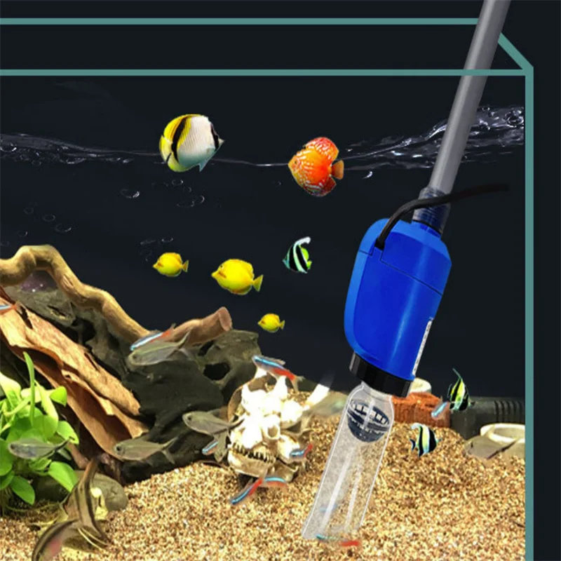 

Electric Aquarium Water Change Pump Cleaning Tools Water Changer Gravel Cleaner Siphon for Fish Tank Water Filter Pump