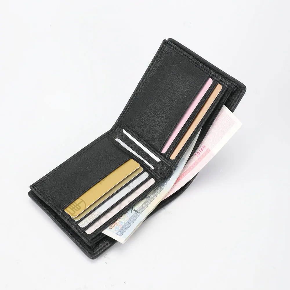 2025 جديد جلد التمساح محفظة رجالية موضة جلد طبيعي محفظة أفقية الأعمال موضة عادية قصيرة محفظة صغيرة 45 #3