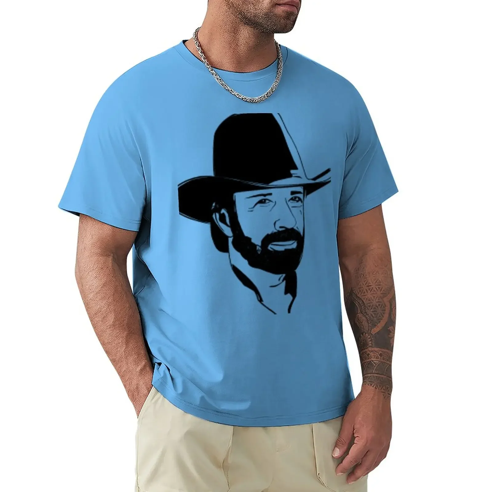 Chuck Norris Classic T-Shirt heavyweights new edition summer tops oversized t shirt men