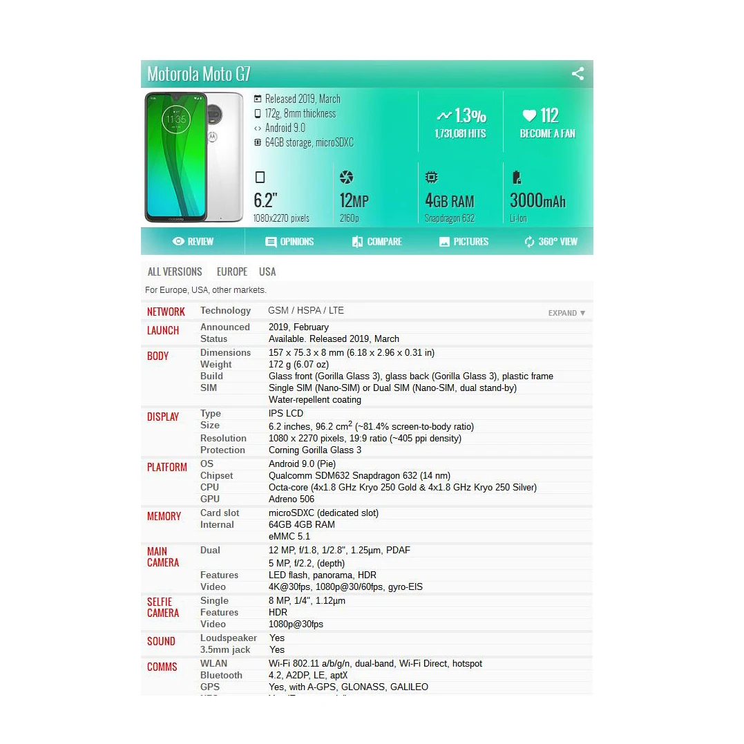 모토로라 모토 G7 G7 플러스 LCD 디스플레이 터치 스크린 디지타이저 G7 플레이 G7 파워 LCD 어셈블리, LCD 스크린 폰 교체