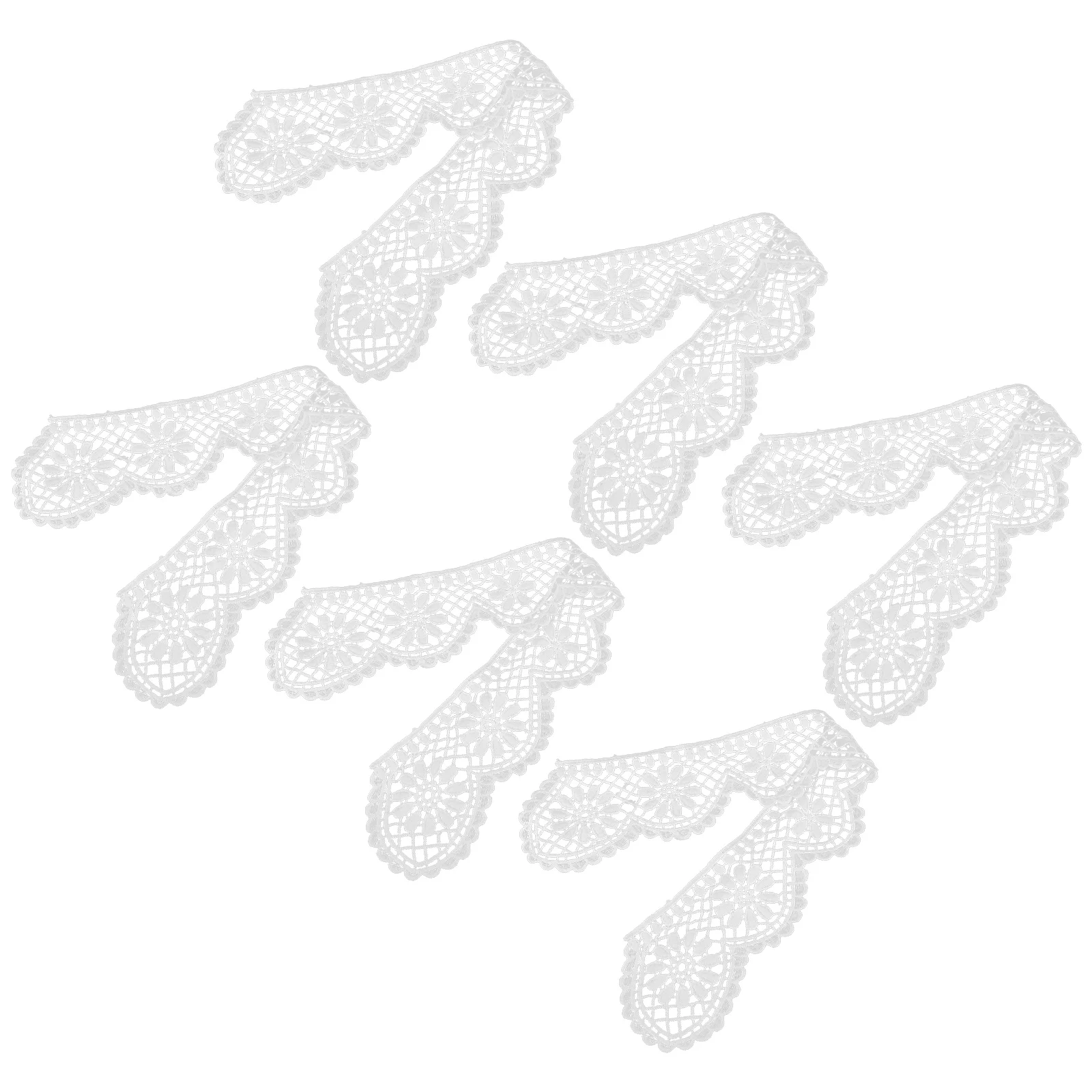 6pcs Decorative Clothes Trim Ribbon Multi-Function Sewing Accessories Durable Cuttable Craft Trims Diy Costume Decorative