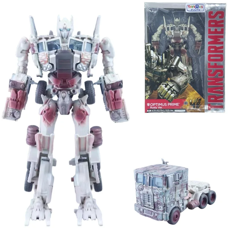 TAKARA-Versão Japonesa Transformers Toy, R Us Limited, Rusty Ver, 4 Bloodstained Rust Optimus Prime Gift for Boy