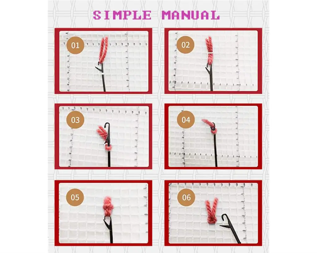 Latch Hook ชุด Clearance ม้าหม - Embroidery Horse บทวิจารณ์และราคา
