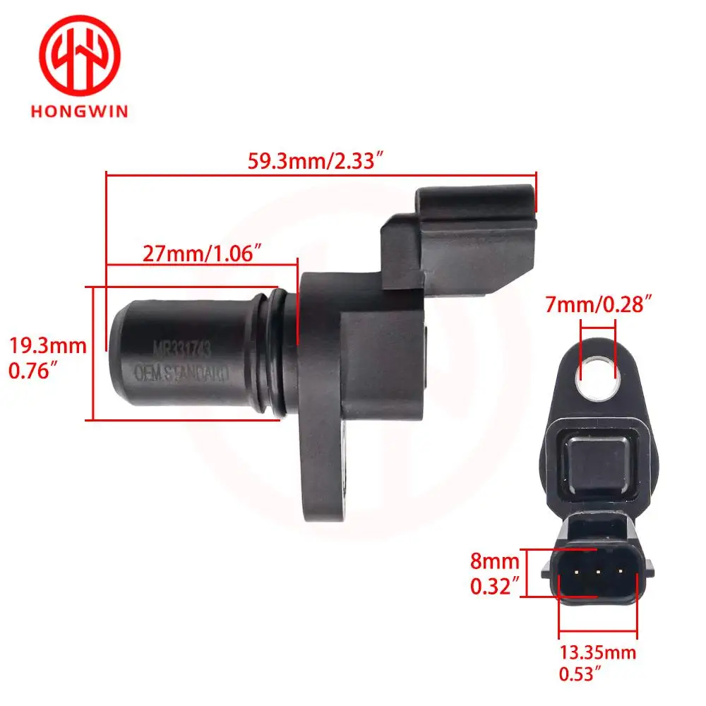 10PCS Automatic Transmission Input Speed Sensor OEM MR331743 For Mitsubishi Galant Eclipse Montero Chrysler Sebring Dodge