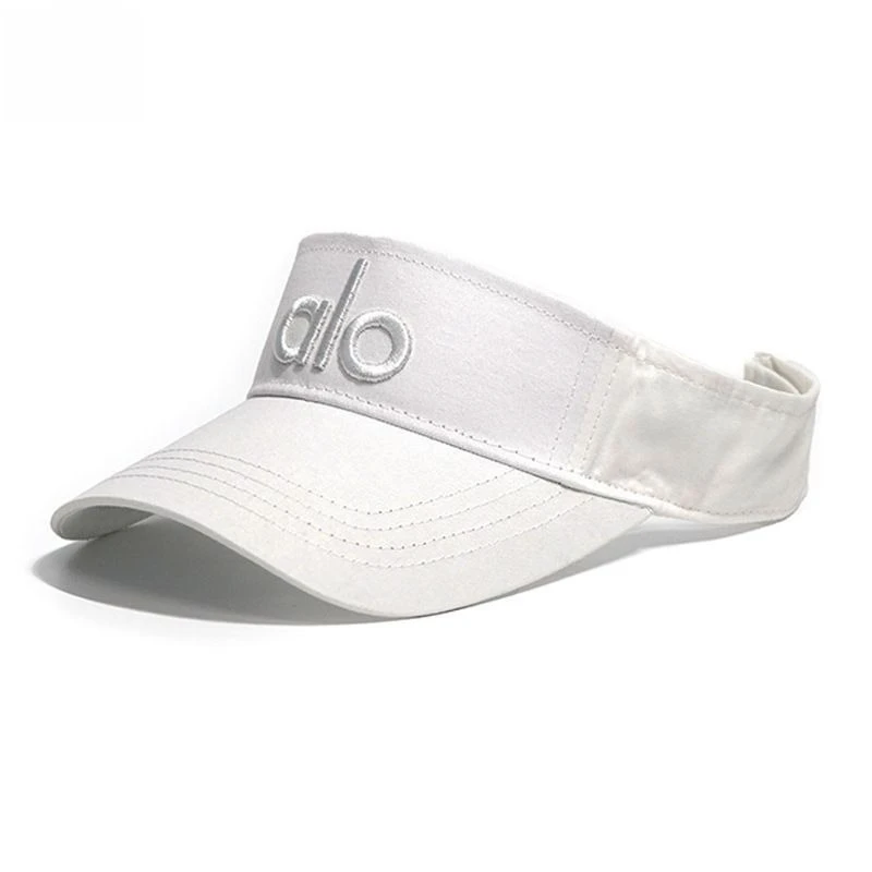 

Womens summer sun protection fashionable empty top hat essential for beach outdoor sports no top hat running golf hat