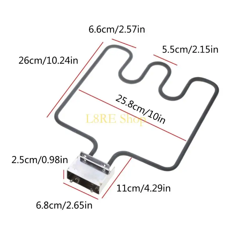 L8RE Гриль горелки замена труб