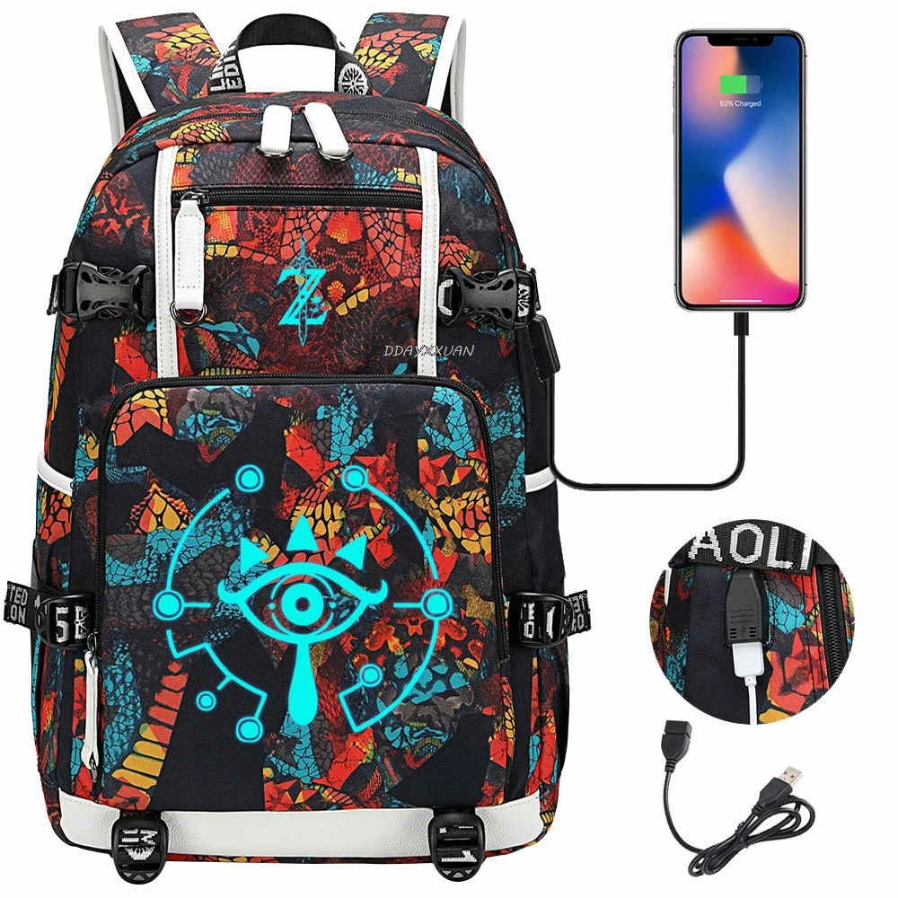 Zelda Backpack Student Schoolbag Computer Bag Backpack Birthday Gift for Girls Kids Boys