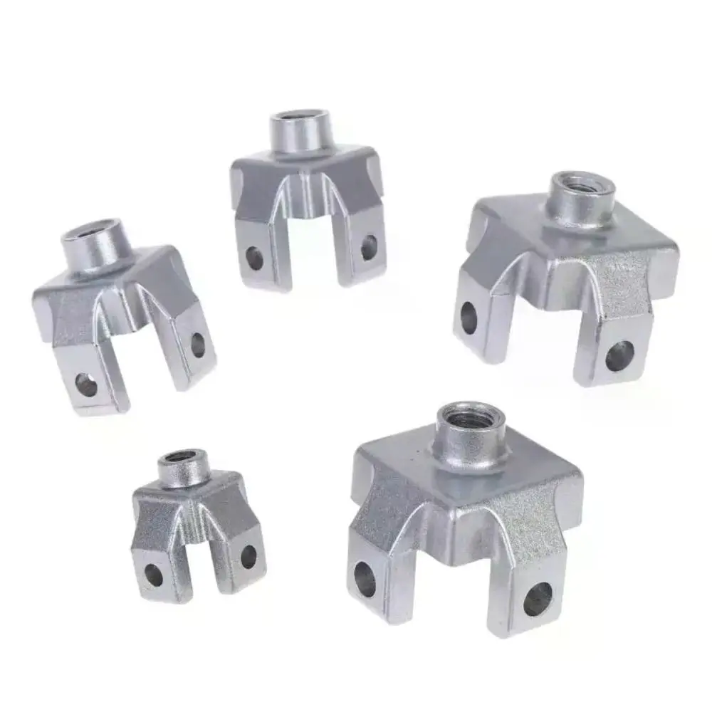 1Pcs M6-M12 Thread Size Caster Foot Wheel Cup Connection Block Aluminum Profile Foot End Connection Block