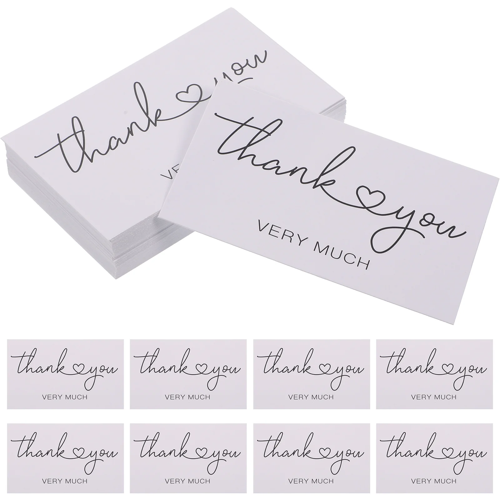 150 шт. открытка с благодарностью, подарочные карты, детские упаковочные аксессуары, аксессуары, бумага, пустая свадьба