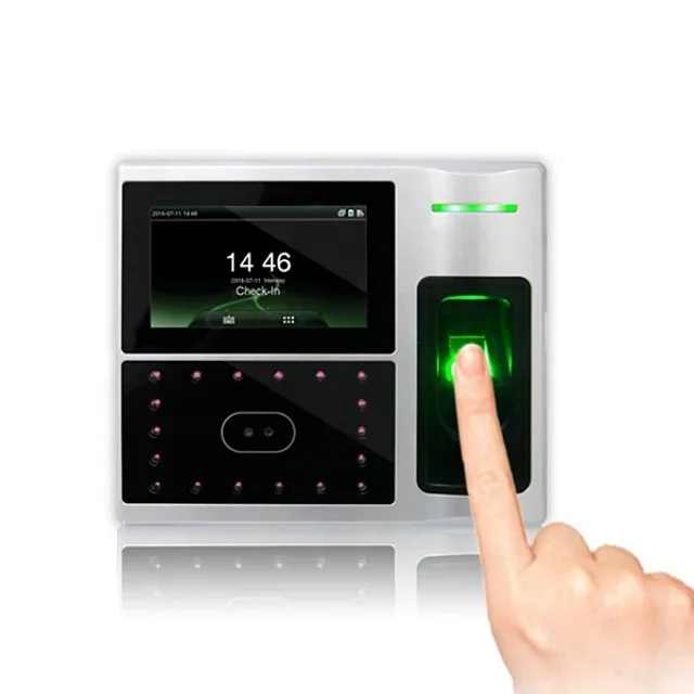 

3000 face capacity web server based Biometric Fingerprint Scanner Time and Attendance with Face Scanner