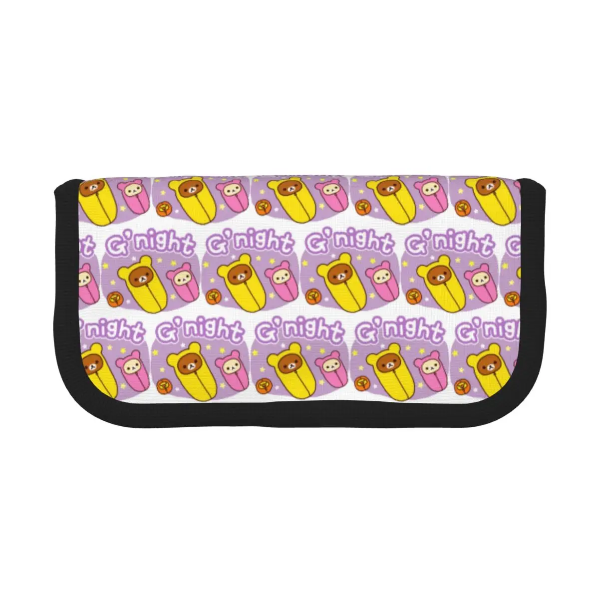 

Good Night Rilakkuma Pencil Cases for Students School Pen Box Pencil Bag Big Capacity Pencil Pouch Pen Holder