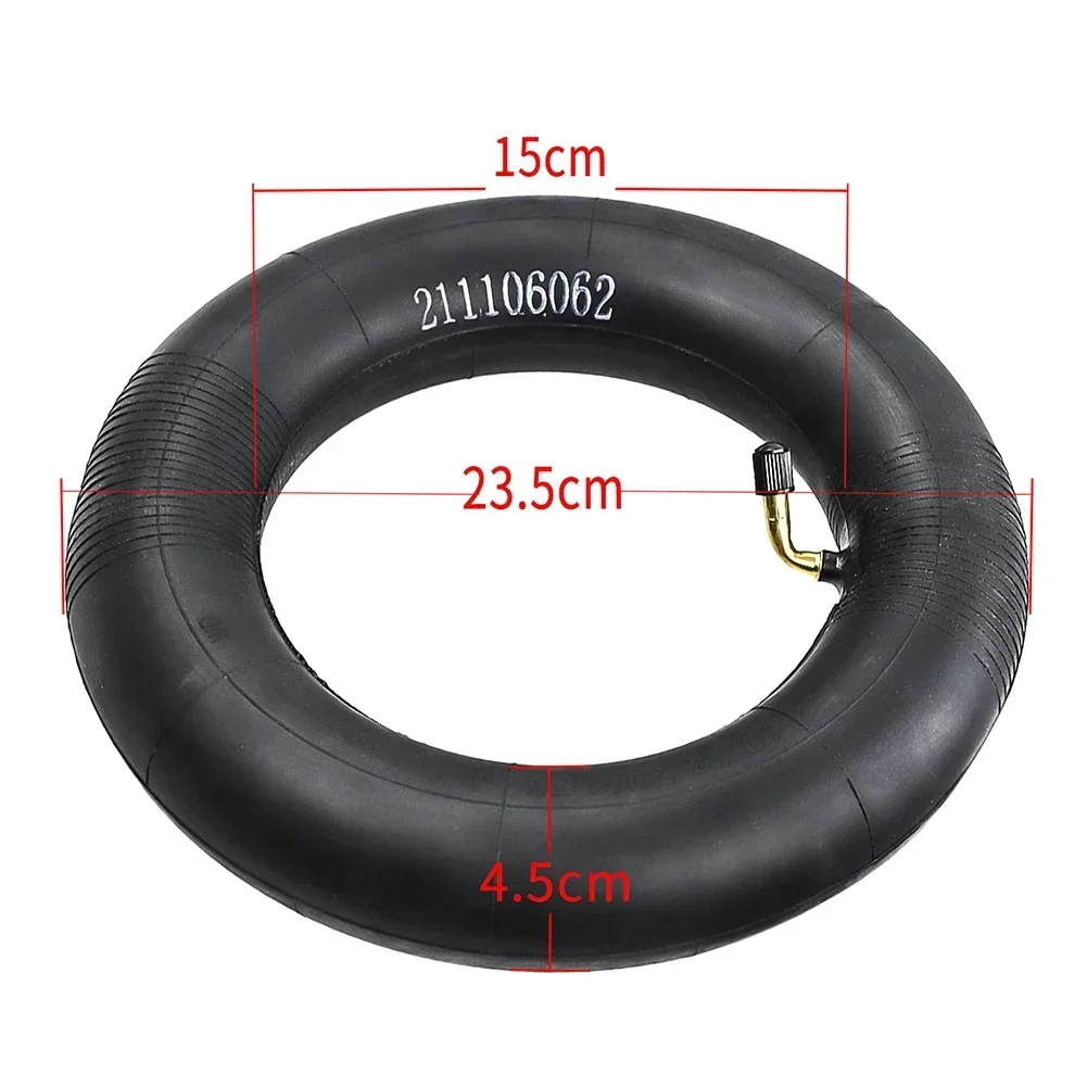 Protable Useful Inner Tube 10 Inch 1/2 Pcs Rubber Thickened Tyre 10x2.50/2.75 110g Black+Yellow Electric Scooter