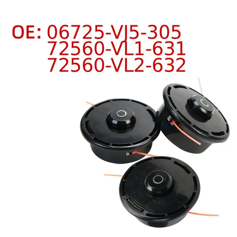 B52C Replacement Trimmer Head Spool For Honda GX25- Durable Cutting Head(For OE Part Numbers 06725-VJ5-305/72560-VL1-631)
