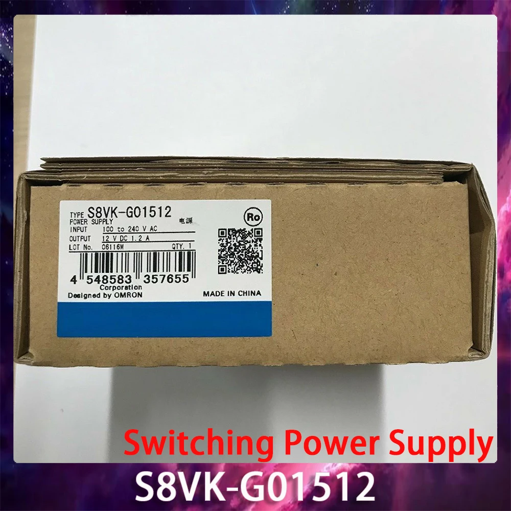 

New Switching Power Supply S8VK-G01512 15W/12V Voltage Supply Works Perfectly Fast Ship High Quality