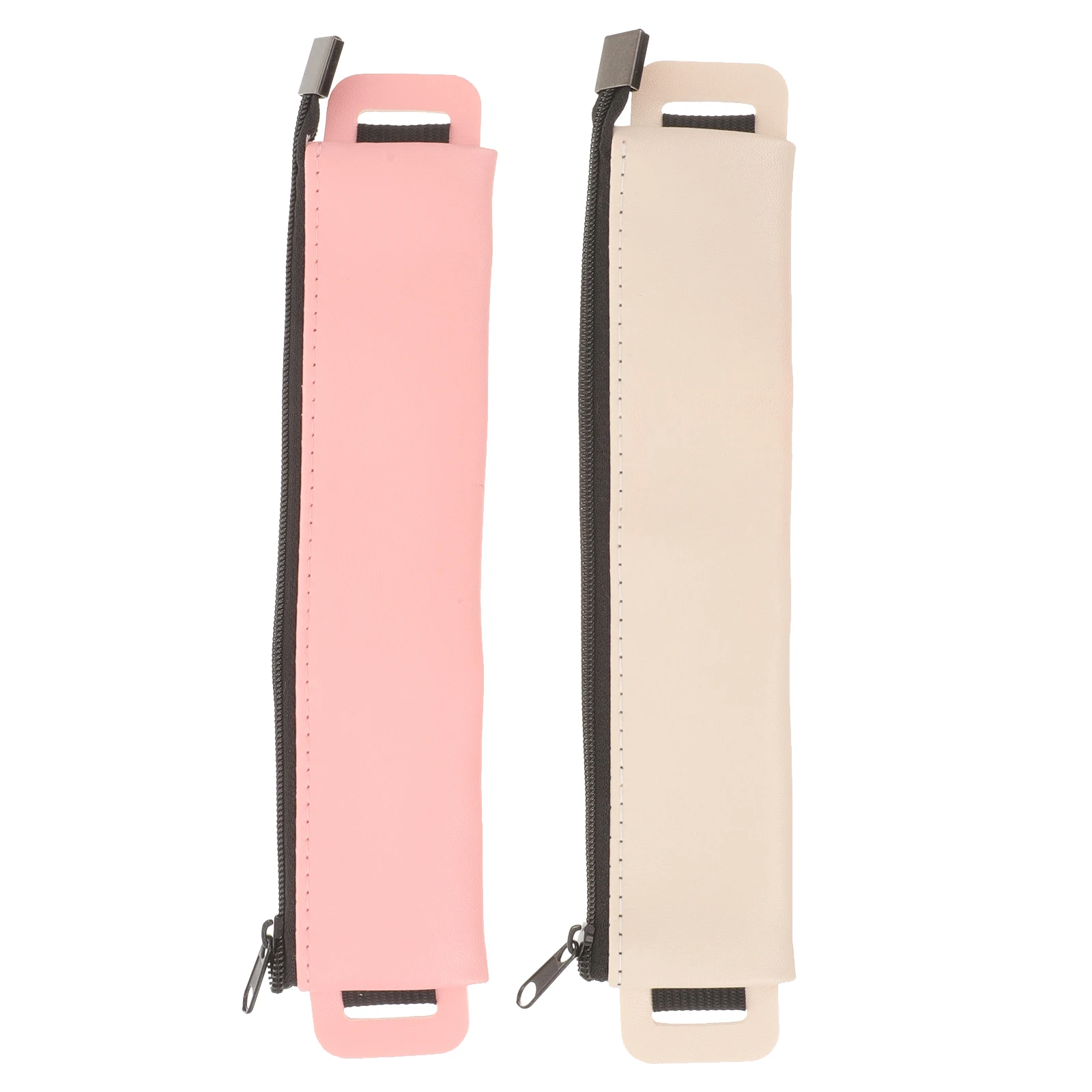 2 Pcs High-end Custom Pen Bag School Pouch Notebook Protective Pens Simple