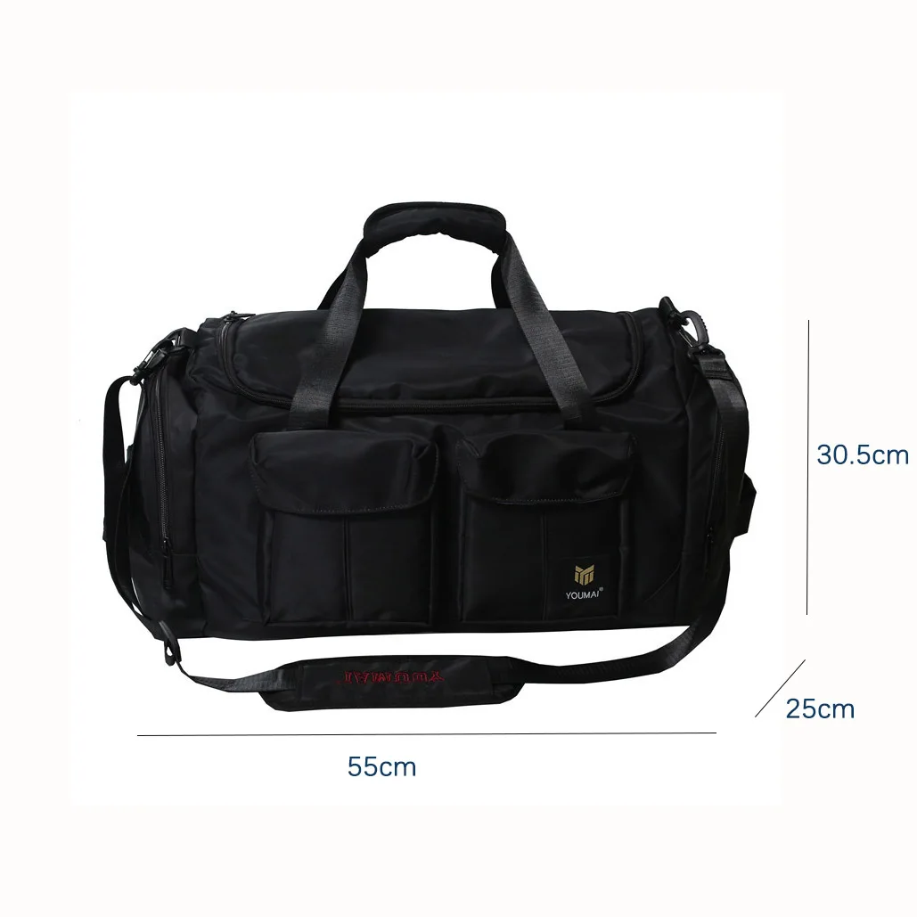 Dry and Wet Separation of Sports Training Fitness Backpack Large Capacity Waterproof Short Travel Backpack Luggage Tote Bag