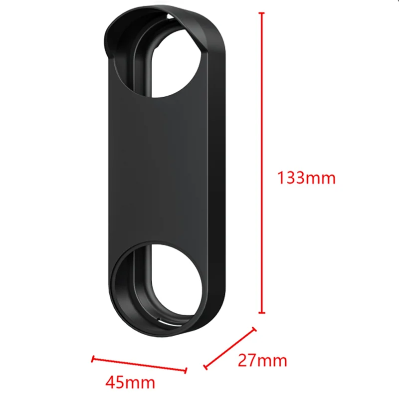 -RRKK สําหรับ Google Nest Doorbell แบบมีสาย 2Nd 2Nd Gen ซิลิโคนกันน้ํา UV ทนต่อสภาพอากาศฝาครอบป้องกัน