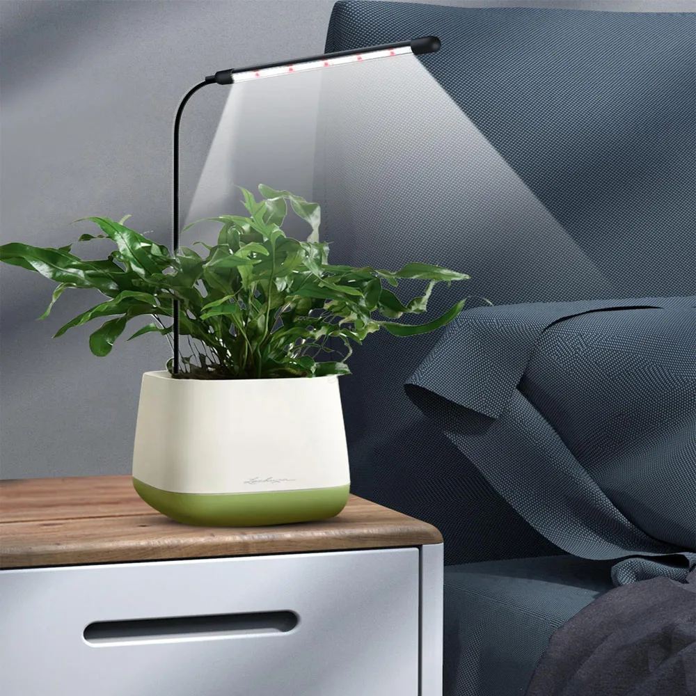 USB Plant Growth Lamp LED Full-Spectrum Plant Lamp 5V Solar White Plant Sowing Greenhouse Hydroponics 48LED Growth Lamp