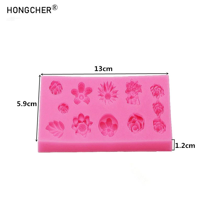 حافظة هاتف صغيرة من الراتنج والزهور ، دبوس شعر عصابة رأس ، ملحقات مجوهرات الأظافر ، قالب بالتنقيط ، خبز كيك شوكولاتة ذاتي الصنع ، قالب سيليكون #3