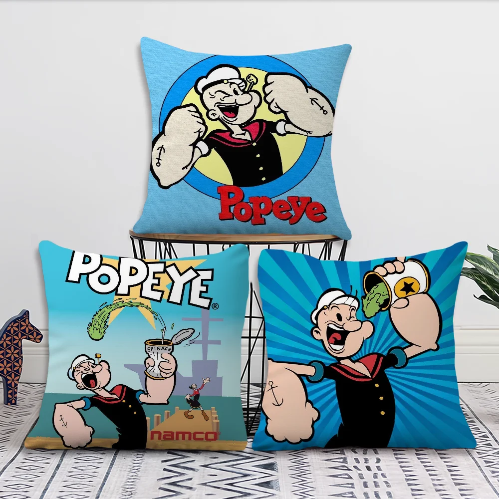 P-Popeyes Cartoon COOL Decoration Room Home Sofa living Office Car Nordic Simplicity Pillow Cover