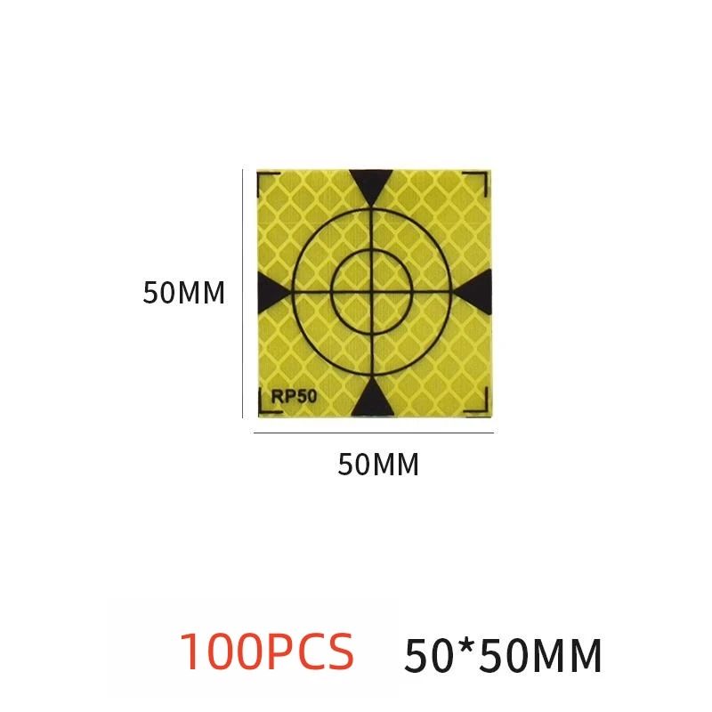 Imagem -06 - Etiqueta Triangular Verde para Construção 100 Pcs Tamanho 60 20 30 40 50 mm