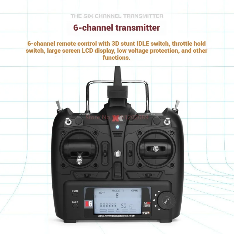 WLリモートコントロールRC K100 6方向シングルプロペラエルロンフリーアップリモートコントロールヘリコプターエントリーレベルモデルおもちゃ飛行機