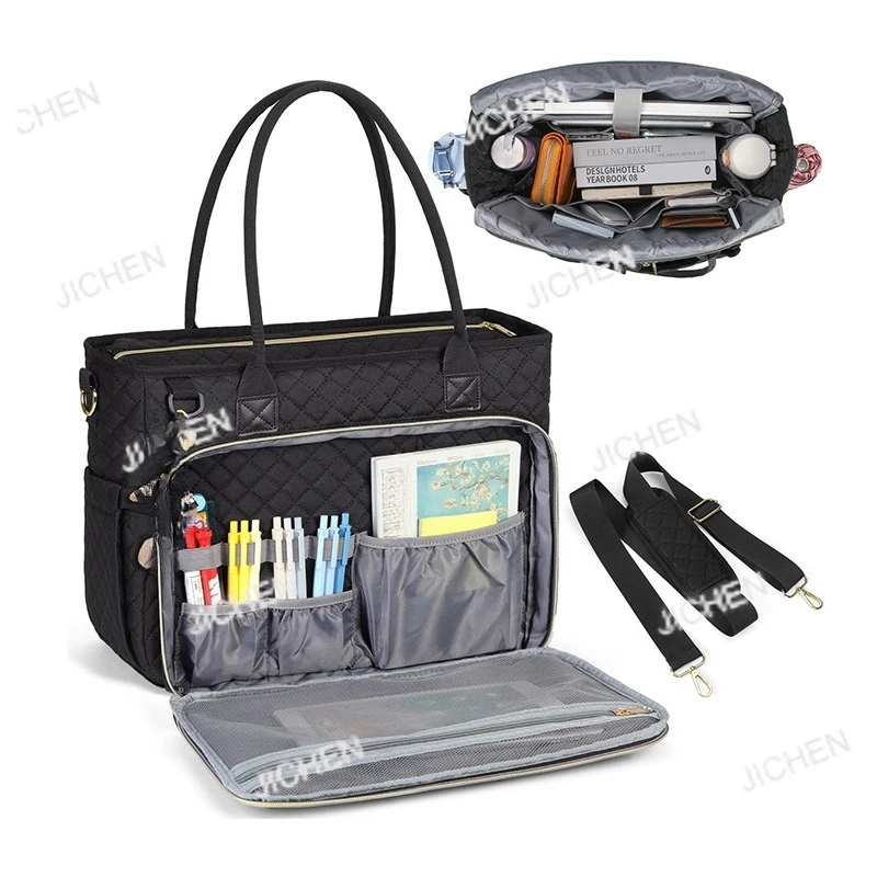 

Сумка, сумка для ноутбука, женская сумка через плечо, портфель, с термоизолированным отделением.