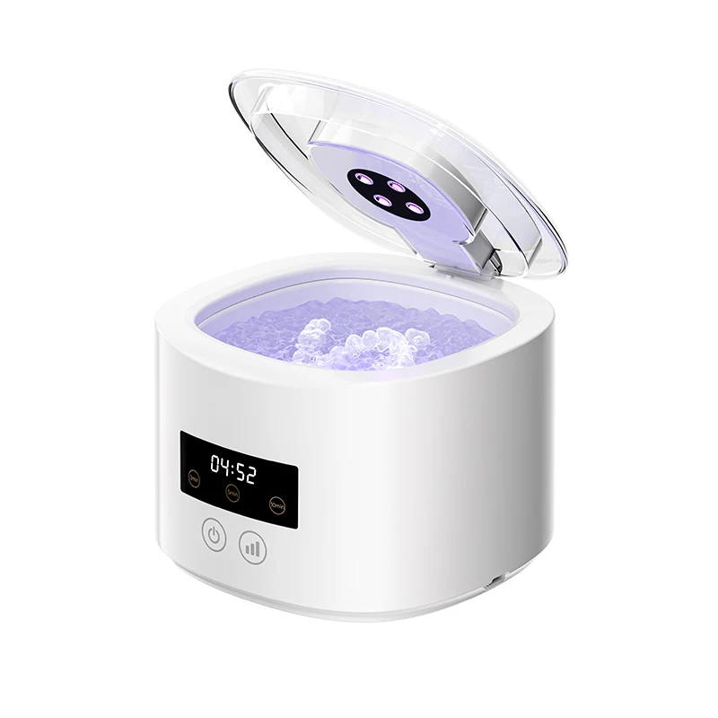 50KHZ Ultrasone beugelreinigingsmachine USB oplaadbare multifunctionele onzichtbare houder kunstgebitmachine