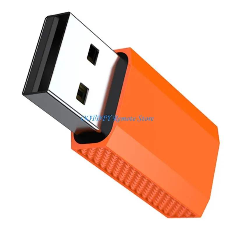 Portable USB to 3.5mm Auxiliary Port Adapters Plug and Play Sound Converter Female Connector for Computer Devices