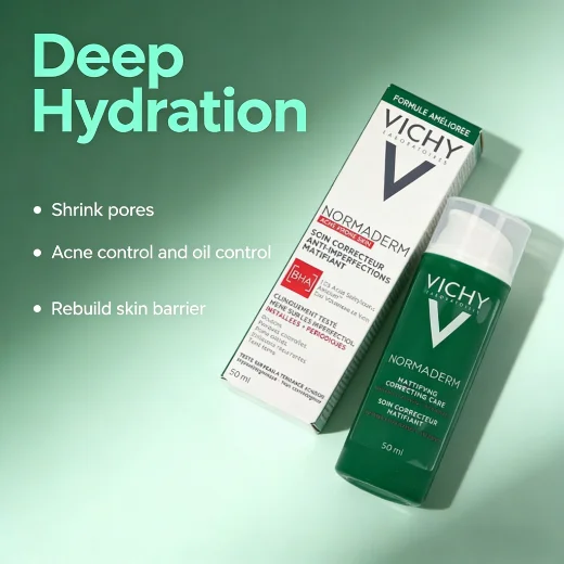 

VICHY Moisturizing Lotion Plant Essences Non-irritating Hypoallergenic Deeply Moisturizes Repairs Skin Barrier Reduces Blemishes