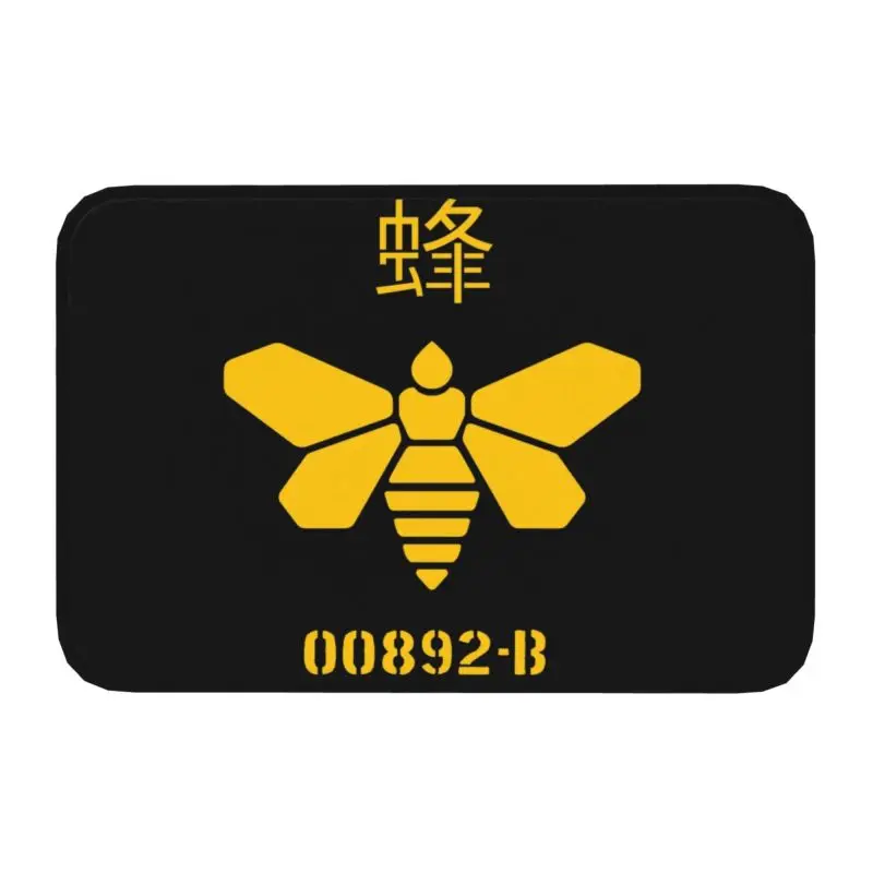 Breaking Bad Golden Moth Chemical Front Door Mat Anti-Slip Outdoor Absorbent Heisenberg Bee Doormat Bedroom Entrance Rug Carpet