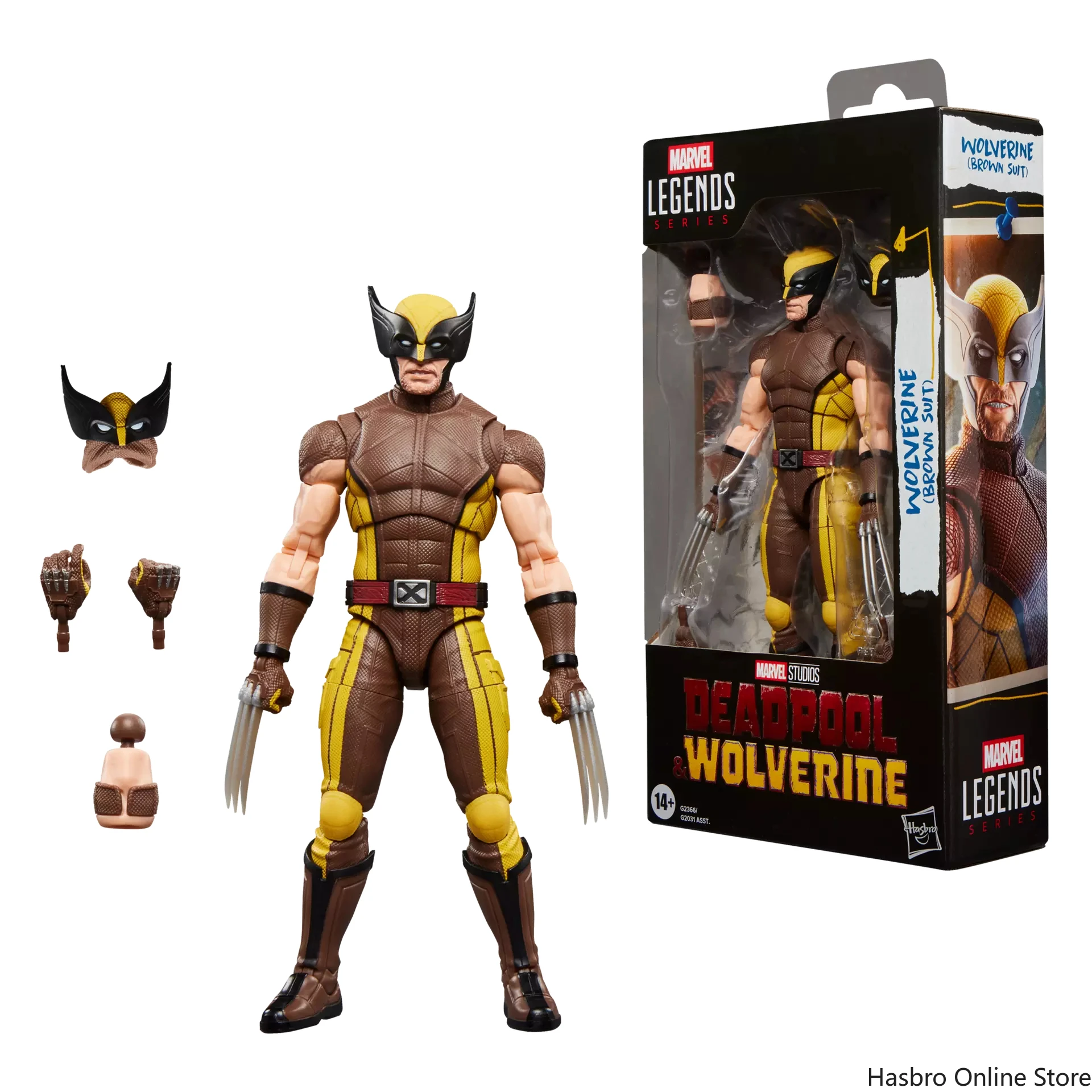 

【Presale April】Hasbro Marvel Legends Series Wolverine (Brown Suit) G2366