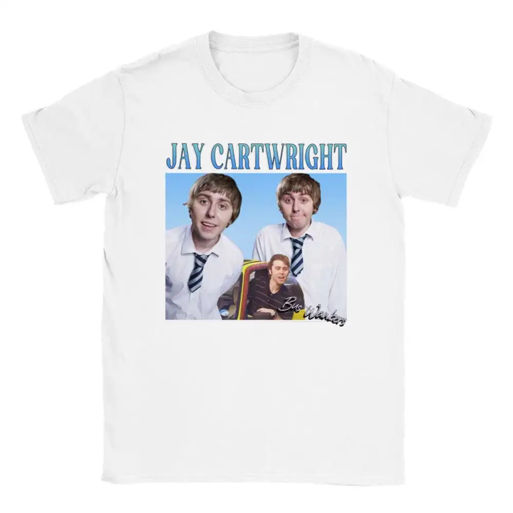 Jay Cartwright T shirt the inbetweeners bus wankers ohh friend