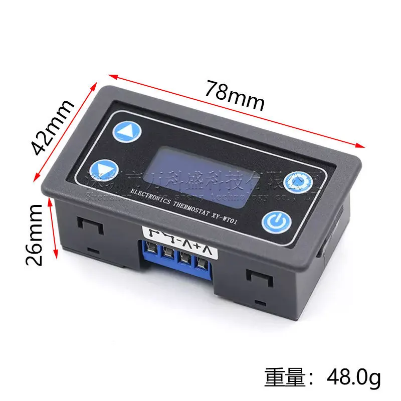 20 PZ Xy-wt01 Regolatore di temperatura digitale Display digitale ad alta precisione Modulo regolatore di temperatura Riscaldatore di refrigerazione