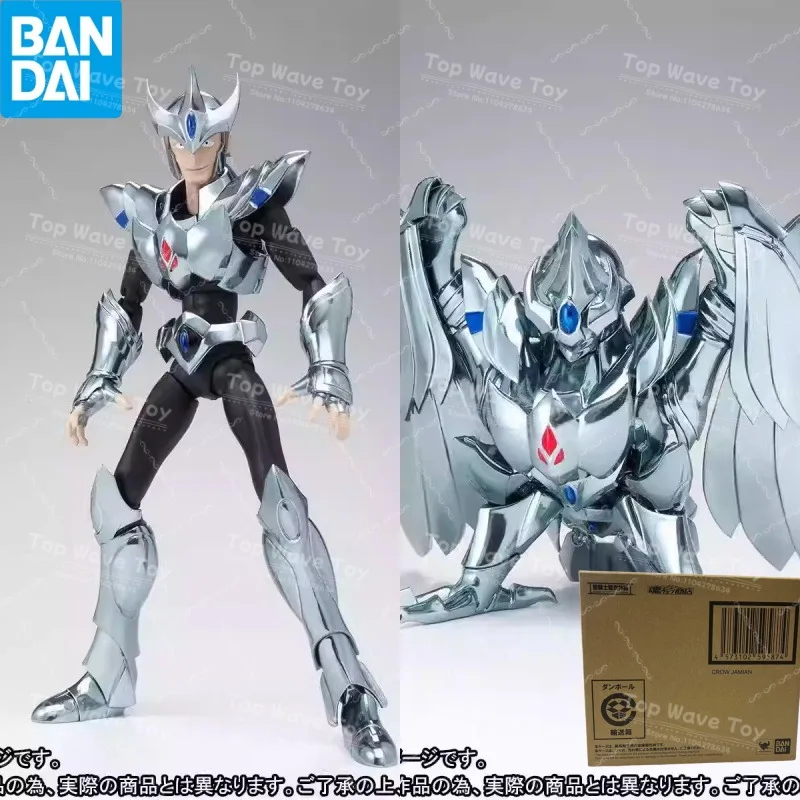 

NEW STOCK BANDAI Saint Seiya Saint Cloth Myth EX CROW JAMIAN Metal Armor Anime Movable Collection Character Model Toy