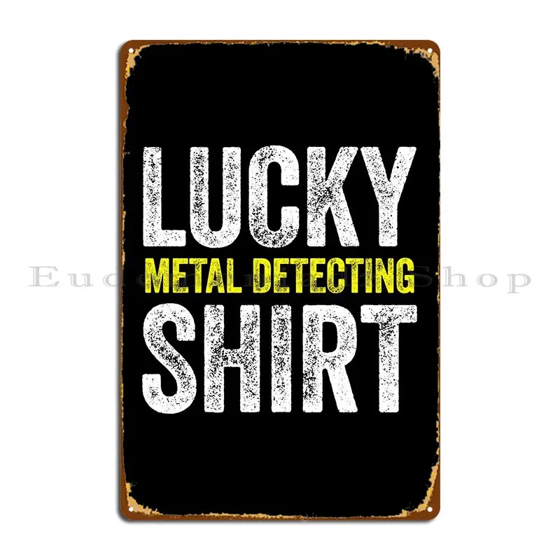 Metal Detection Metal Dete Metal Sign Living Room Cinema Party Personalized Decoration Tin Sign Poster