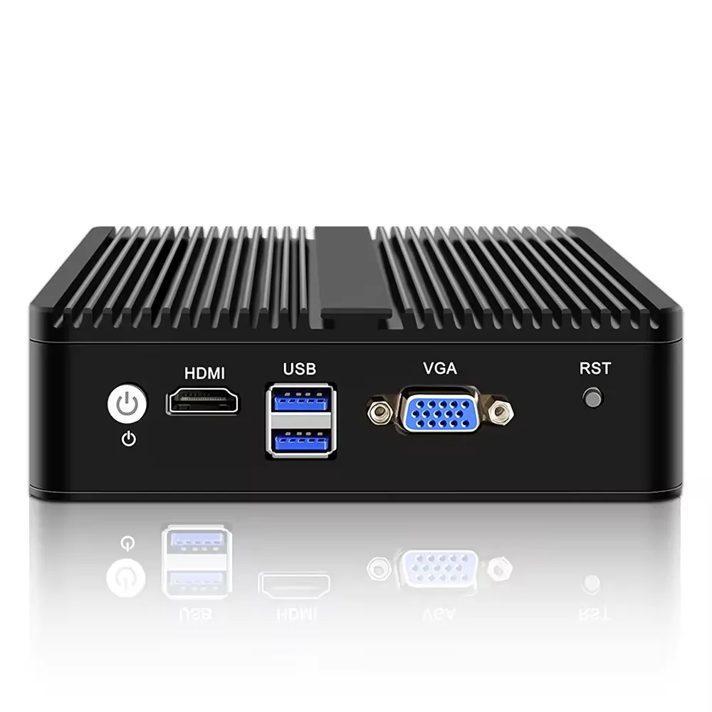 Imagem -03 - Roteador Macio Fanless Intel Celeron Mini pc Nano Aes-ni Esxi Pfsense Opnsense Aparelho de Firewall J4125 N4000 I226-v 2.5g Rj45 4x